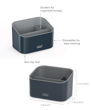 ที่เก็บอุปกรณ์ล้างจาน Joseph Joseph รุ่น SinkStore สีเทา N851691_4